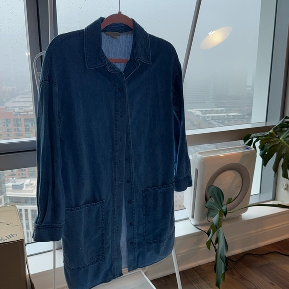 Cos Denim Shirt Dress - Picture 1 of 3